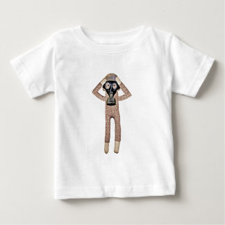 Sock monkey in a gas mask? baby T-Shirt