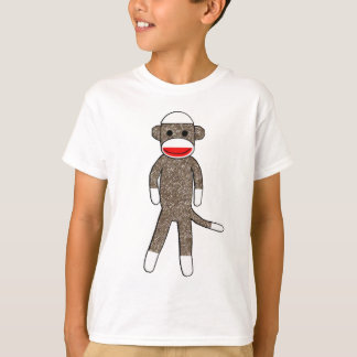 Sock Monkey Kids Sweatshirt T-Shirt