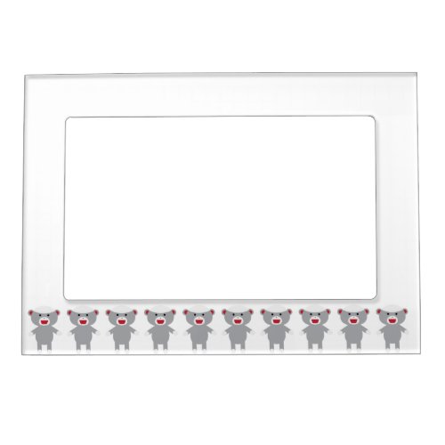 Sock Monkey Magnetic Photo Frame