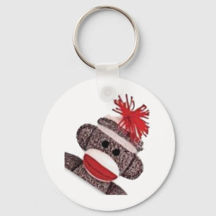 Sock Monkey merchandise products gifts Keychain