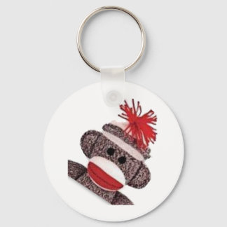 Sock Monkey merchandise products gifts Keychain