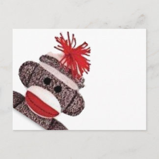 Sock Monkey merchandise products gifts Postcard