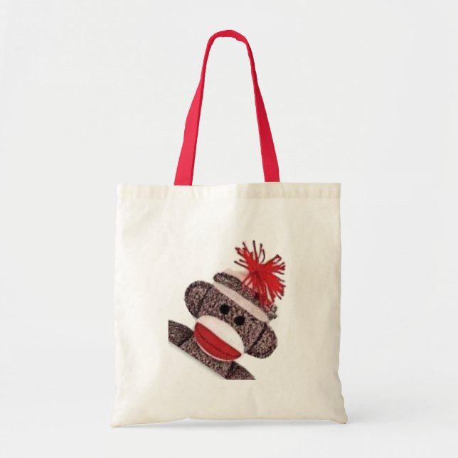 Sock Monkey merchandise products gifts Tote Bag (Front)