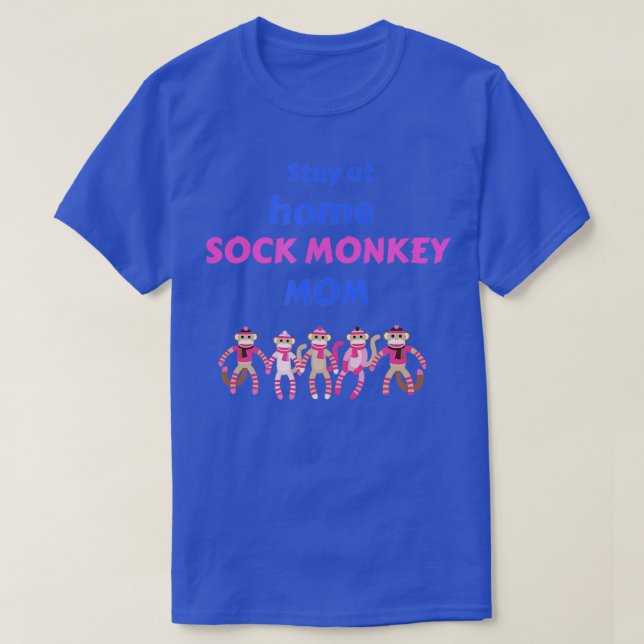 Sock Monkey Mom - Gift for Sock Monkey Fans  T-Shirt (Design Front)