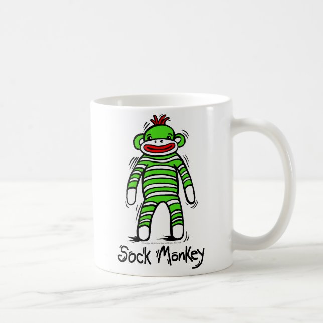 Sock Monkey Mug (Right)
