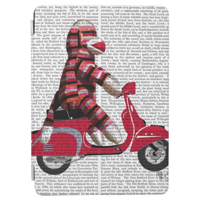 Sock Monkey on Moped iPad Air Cover (Front)
