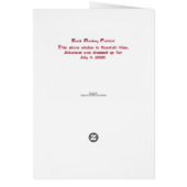 Sock Monkey Patriot (Back)