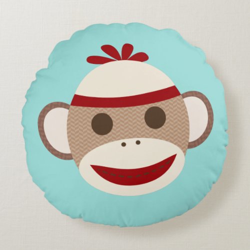 Sock Monkey Pillow