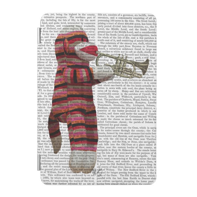 Sock Monkey Playing Trumpet iPad Mini Cover (Front)