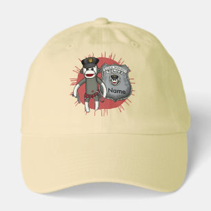 Sock Monkey Police Hat