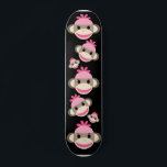 Sock Monkey Skateboard Deck<br><div class="desc"></div>