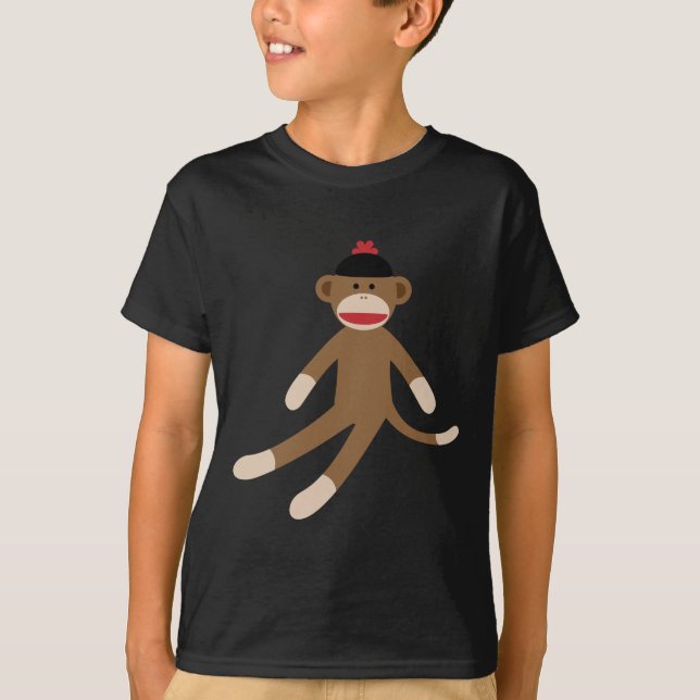 sock monkey T-Shirt (Front)