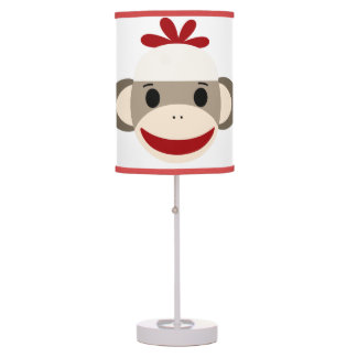 Sock Monkey Table Lamp