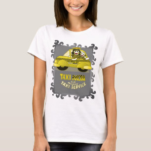 Sock Monkey Taxi Mom T-Shirt