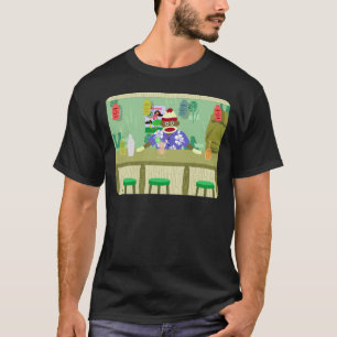 Sock Monkey Tiki Bar T-Shirt