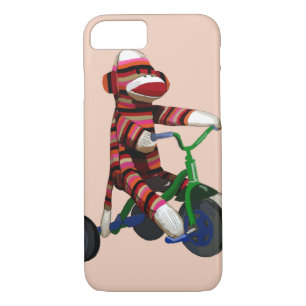 Sock Monkey Tricycle iPhone 8/7 Case