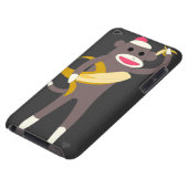 Sock Monkey with Banana Swords IPod Case (Bottom)