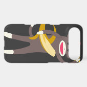 Sock Monkey with Banana Swords IPod Case (Back (Horizontal))