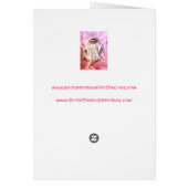 Sock Monkeys for the Cure Angel Card (Back)