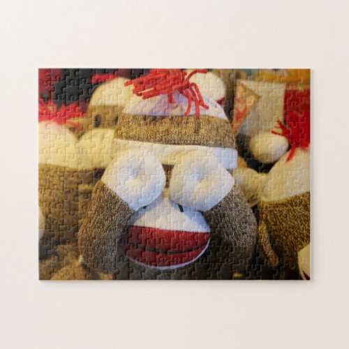 SOCK MONKEYS JIGSAW PUZZLE