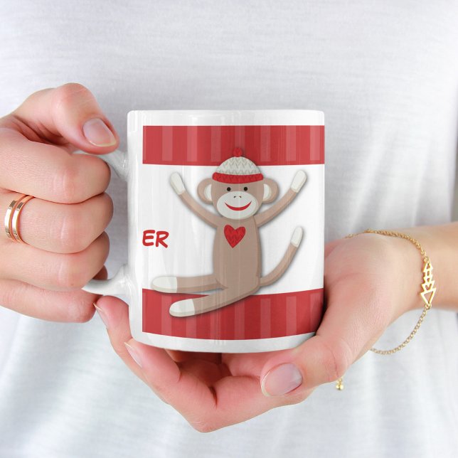 Sock Monkeys Personalized Coffee Mug (Creator Uploaded)