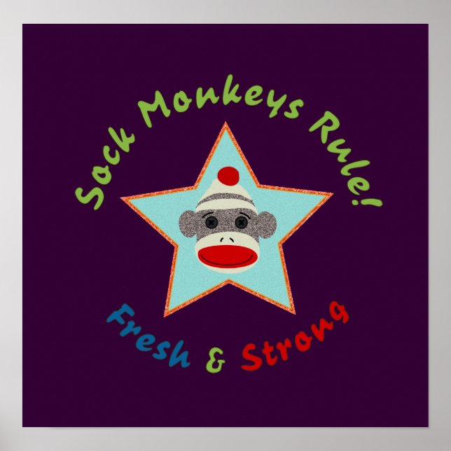 Sock Monkeys Rule! Poster (Front)