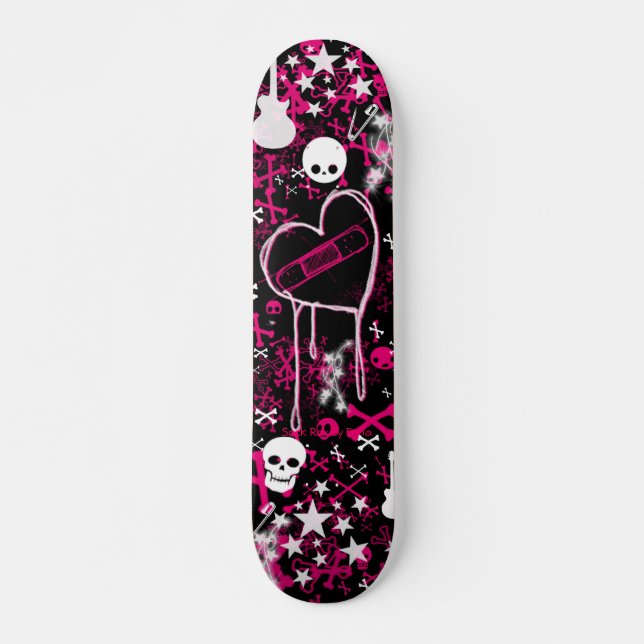 Sock Rox By Esha Skateboard Deck (Front)