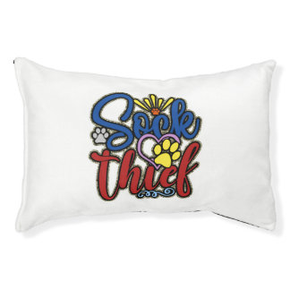 Sock Thief Small Dog Bed