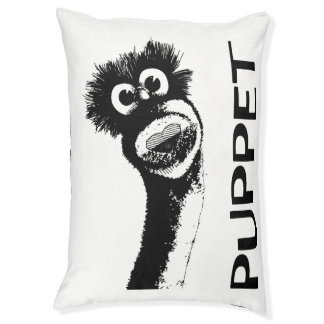 Sock toy. Puppet show. Graphic arts. Pet Bed