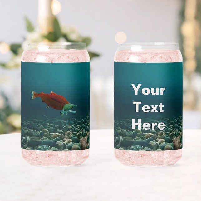Sockeye Salmon Can Glass (Insitu (Wedding))