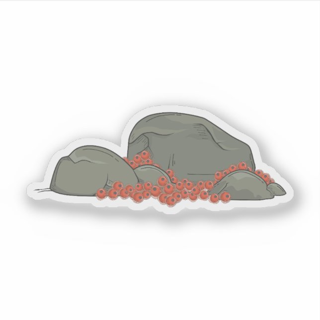 Sockeye Salmon Egg Sticker (Front)