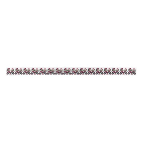 SockMonkey Hunter Brothers At Christmas Satin Ribbon