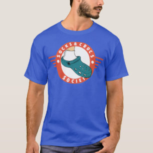 Socks and Crocs Society Crest T-Shirt