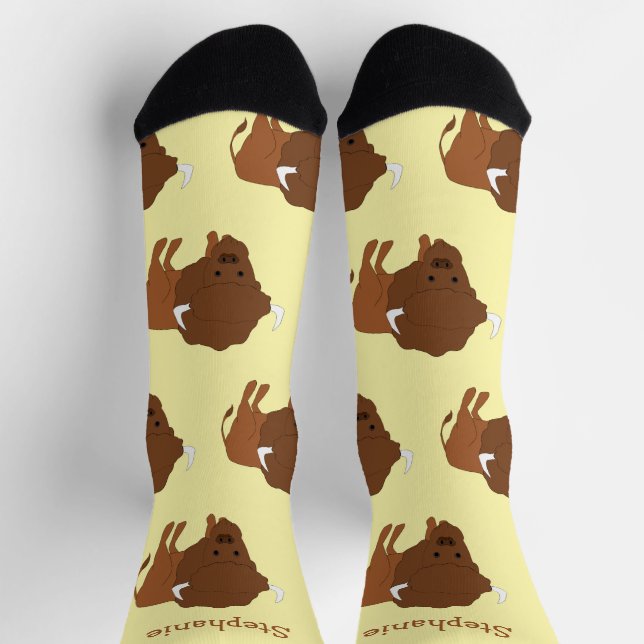 Socks Bison Design (Top)