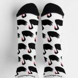 Socks Black Swan Design