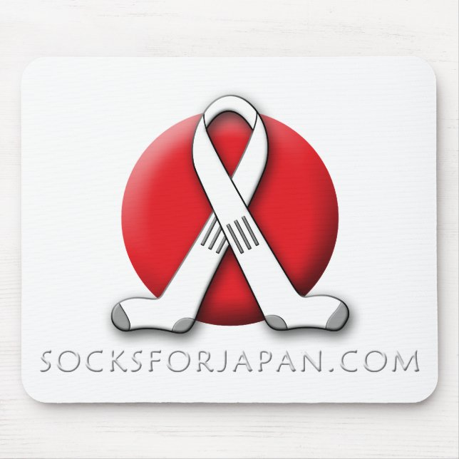 Socks for Japan Mousepad (Front)