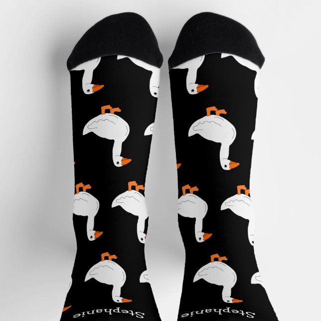 Socks Goose Design (Top)