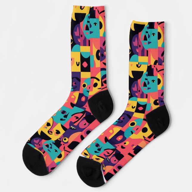 Socks Mockup - High-Quality Apparel  (Left)