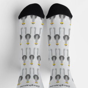 Socks Ostrich Design