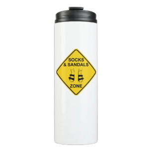 Socks & Sandals Zone Thermal Tumbler