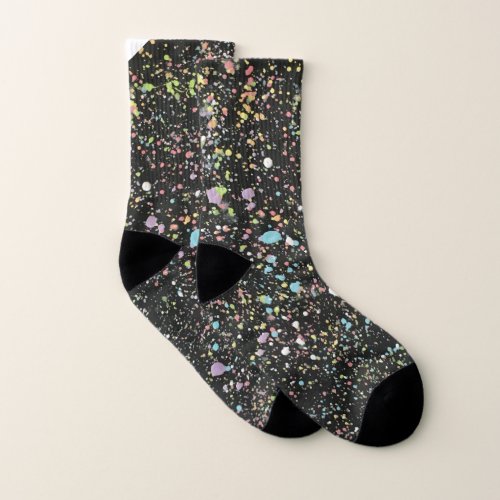 SOCKS _ SPACE CONFETTI