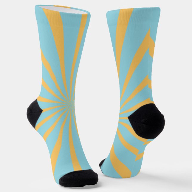 socks striped print (Angled)
