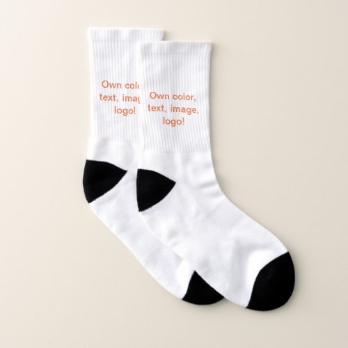 Socks uni White _ Own Color