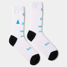 Socks with humor
