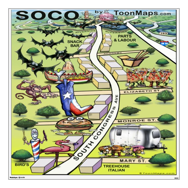 SOCO Wall Decal (Front)