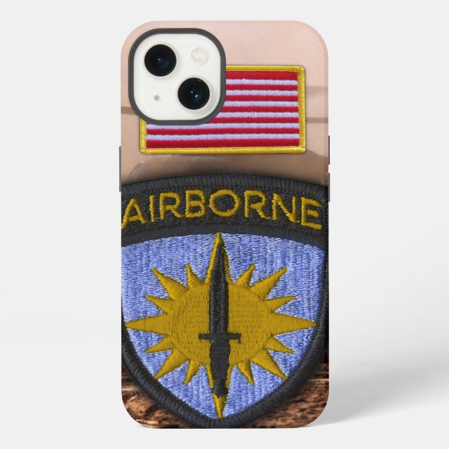 SOCPAF Special ops pacific Veterans Vets Patch Iphone Case (Back)