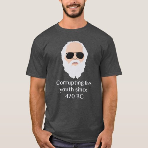 Socrates Corrupting the Youth Funny Thug T_Shirt