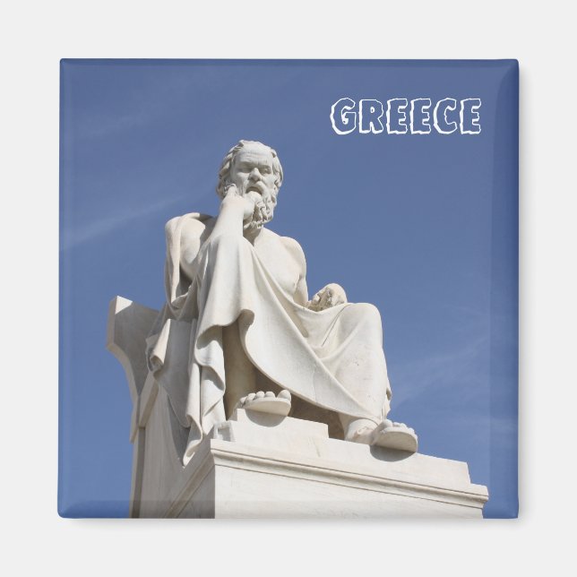 Socrates Greece Magnet (Front)