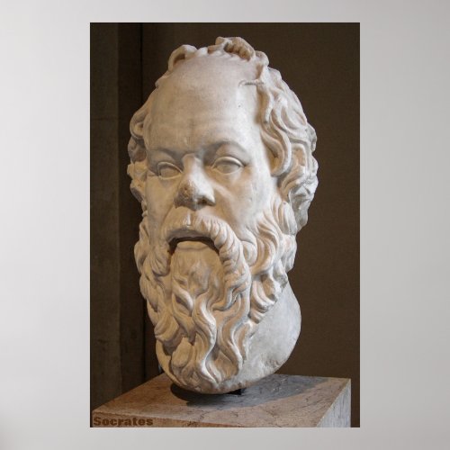 Socrates  Greek Philosopher  Poster