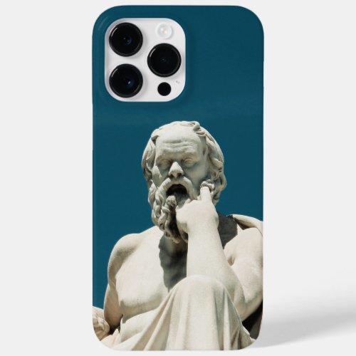  Socrates _ Greek Philosopher Statue  Case_Mate iPhone 14 Pro Max Case
